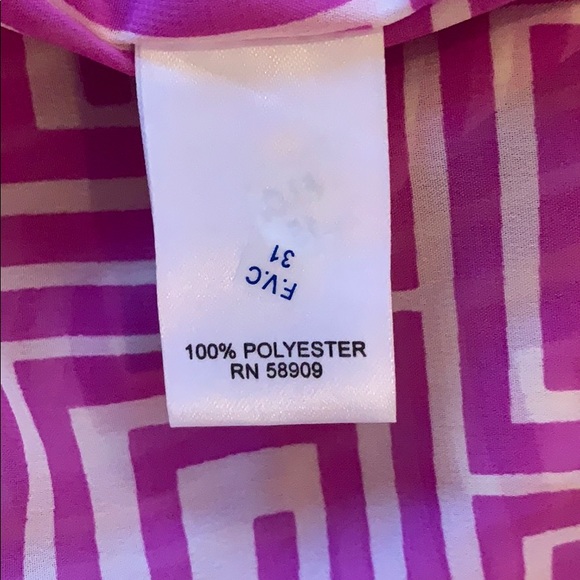 Antonio Melani Geo Pattern Swim Cover Up - Picture 6 of 7